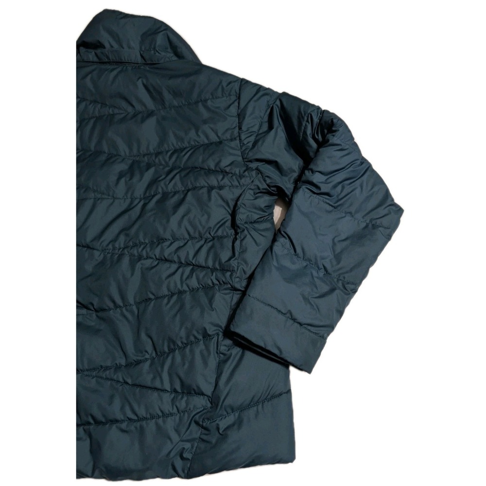 Columbia Men's Insulated Puffer Jacket Medium Teal Blue Full Zip Winter Coat‎ - Picture 9 of 9